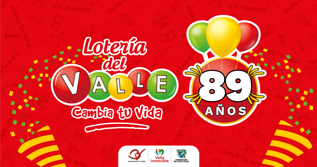 Cumpleaños Lotería del Valle