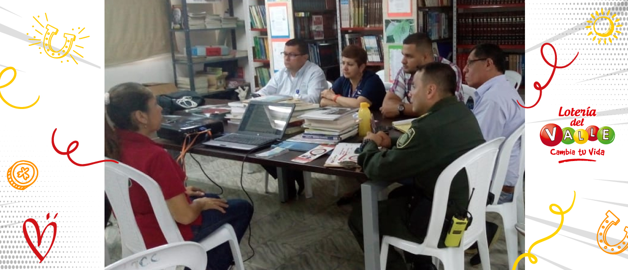 La Lotería del Valle en alianza con el municipio de El Águila se unen para sensibilizar el juego ilegal